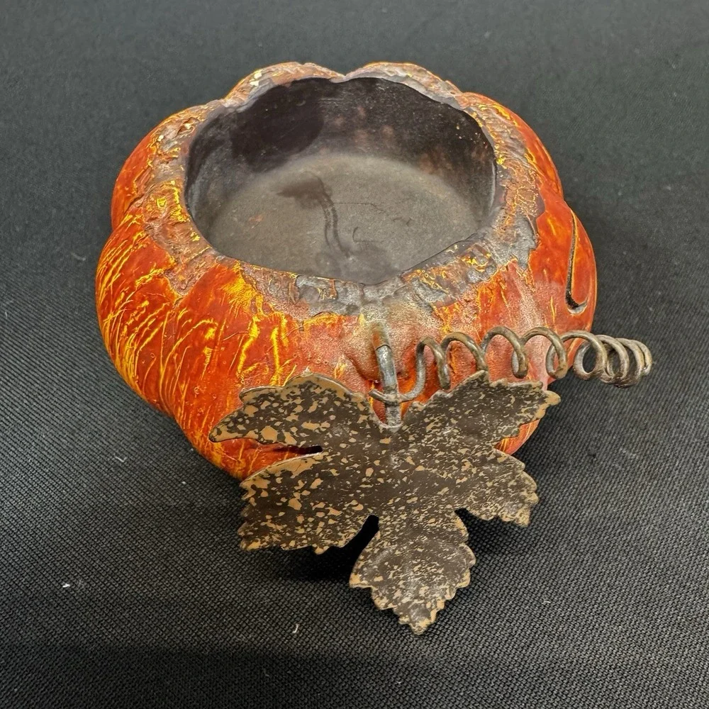 Pumpkin Tea‎ Light Holder Blessings